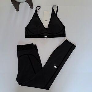 - Full Black Alo Matching Set!😮‍💨🔥🖤